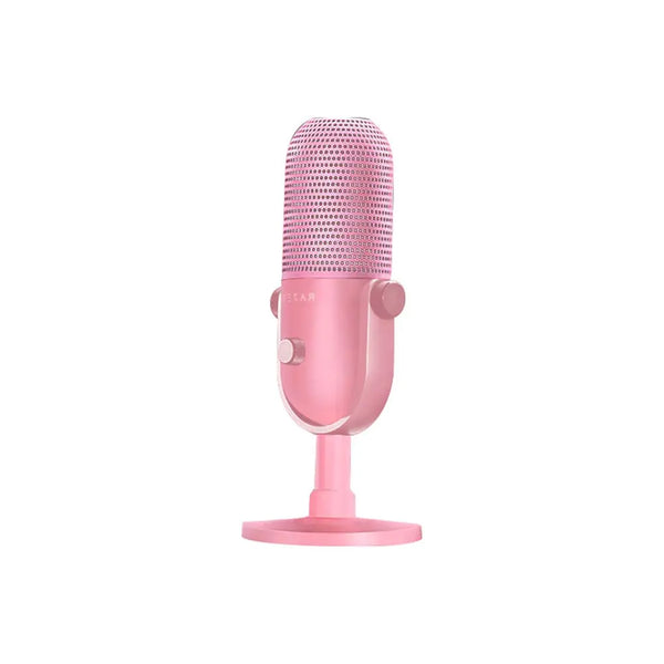 Razer RZ19-05060300-R3M1 Seiren V3 Chroma - RGB USB Microphone with Tap-to-Mute - Quartz Edition - FRML Packaging