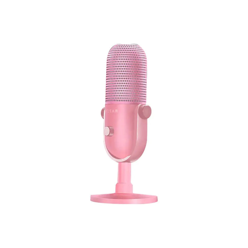 Razer RZ19-05060300-R3M1 Seiren V3 Chroma - RGB USB Microphone with Tap-to-Mute - Quartz Edition - FRML Packaging