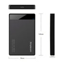 Simplecom SE109 Tool-free 2.5" SATA HDD SSD to USB-C Enclosure USB 3.2 Gen 1