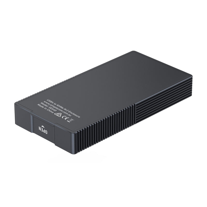 Simplecom SE640 USB4 to NVMe M.2 SSD USB-C Enclosure 40Gbps