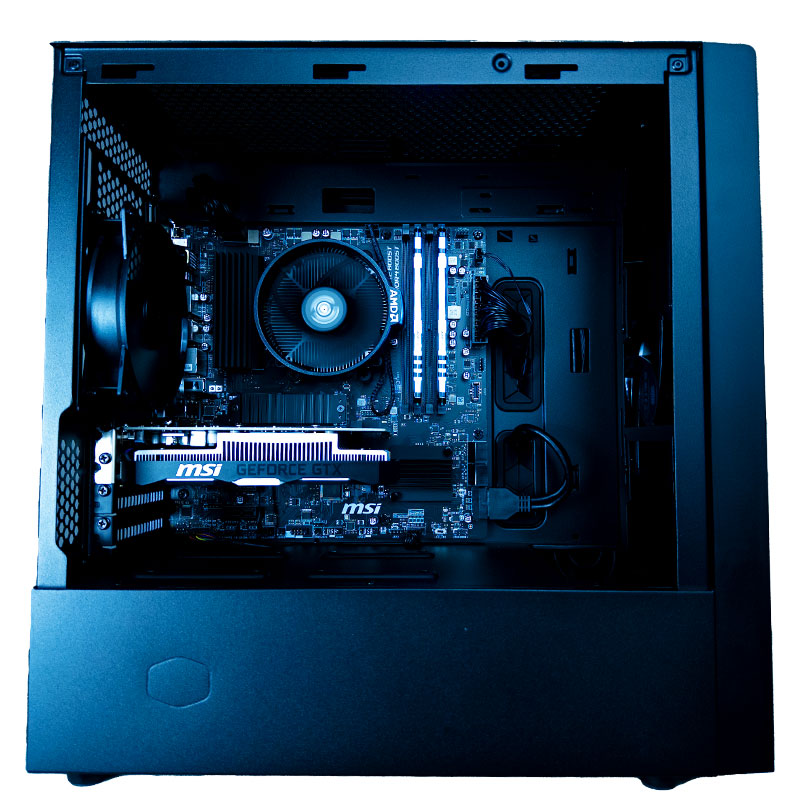 Ready To Go Gaming PC (OP-S01735) R3-4100, GTX 1650 4GB, 500GB SSD, 16GB RAM, 3Y Warranty