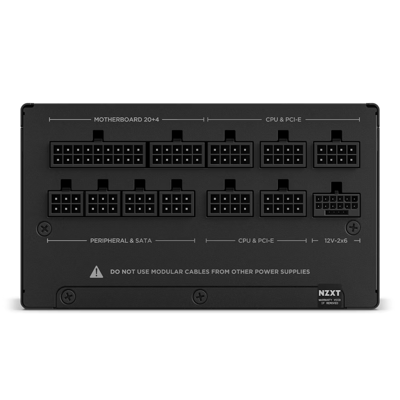 NZXT PA-2G2BB-AU GOLD 1200W ATX 3.1 BLACK 2024 Power Supply