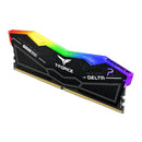 Team T-Force Delta RGB 32GB (2x16GB) 6400MHz CL40 DDR5 Desktop Ram - Black