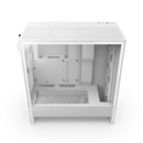 NZXT CC-H52FW-R1 H5 FLOW RGB 2024 ATX MID WITH RGB FANS. 1*360mm RGB Fan and 1*120mm Case Fan included, White