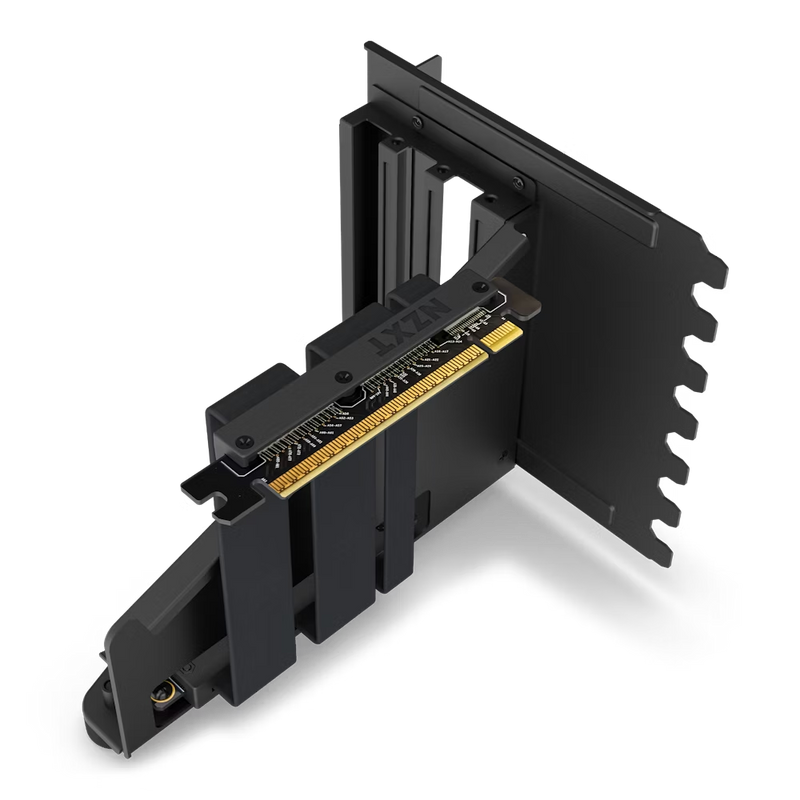 NZXT AB-RH175-B1 Vertical GPU Mounting Kit - Black Bracket & 175 mm PCIe 4.0x16 Riser Cable