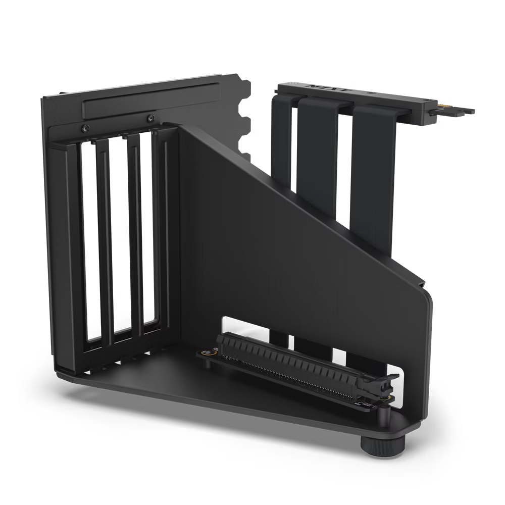 NZXT AB-RH175-B1 Vertical GPU Mounting Kit - Black Bracket & 175 mm PCIe 4.0x16 Riser Cable
