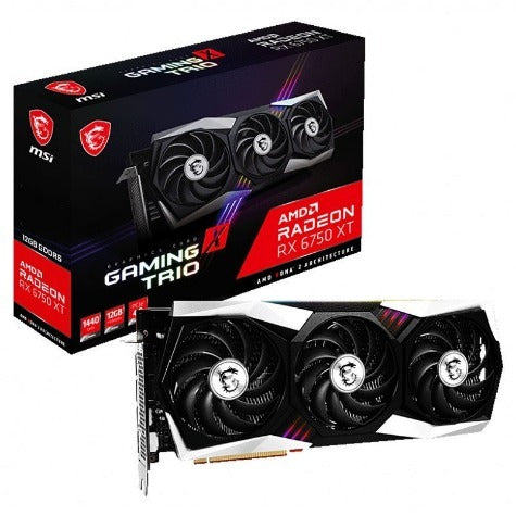 MSI Radeon RX 6750 XT GAMING X TRIO 12G