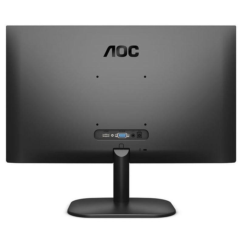 AOC 24B2XH 24" Full HD IPS Monitor, 3-Sided Frameless & Ultra Slim HDMI and VGA inputs, Lowblue Mode, VESA compatible,Black