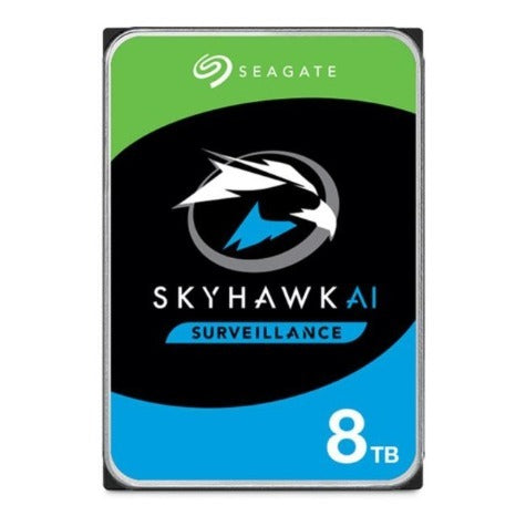 Seagate ST8000VE001 SkyHawk 8TB 3.5" SATA III Surveillance Hard Drive, 7200RPM, 256MB Cache