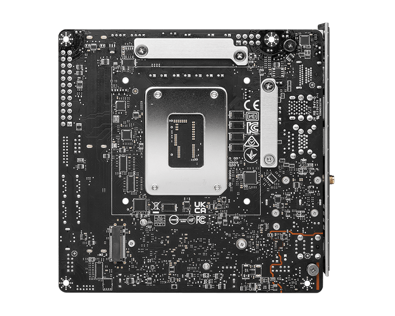 MSI MPG Z790I EDGE WIFI Intel LGA 1700 MINI-ITX Motherboard, 2x DDR5~64GB, 1x PCI-E x 16, 3x M.2, 4x SATA, 7x USB 3.2