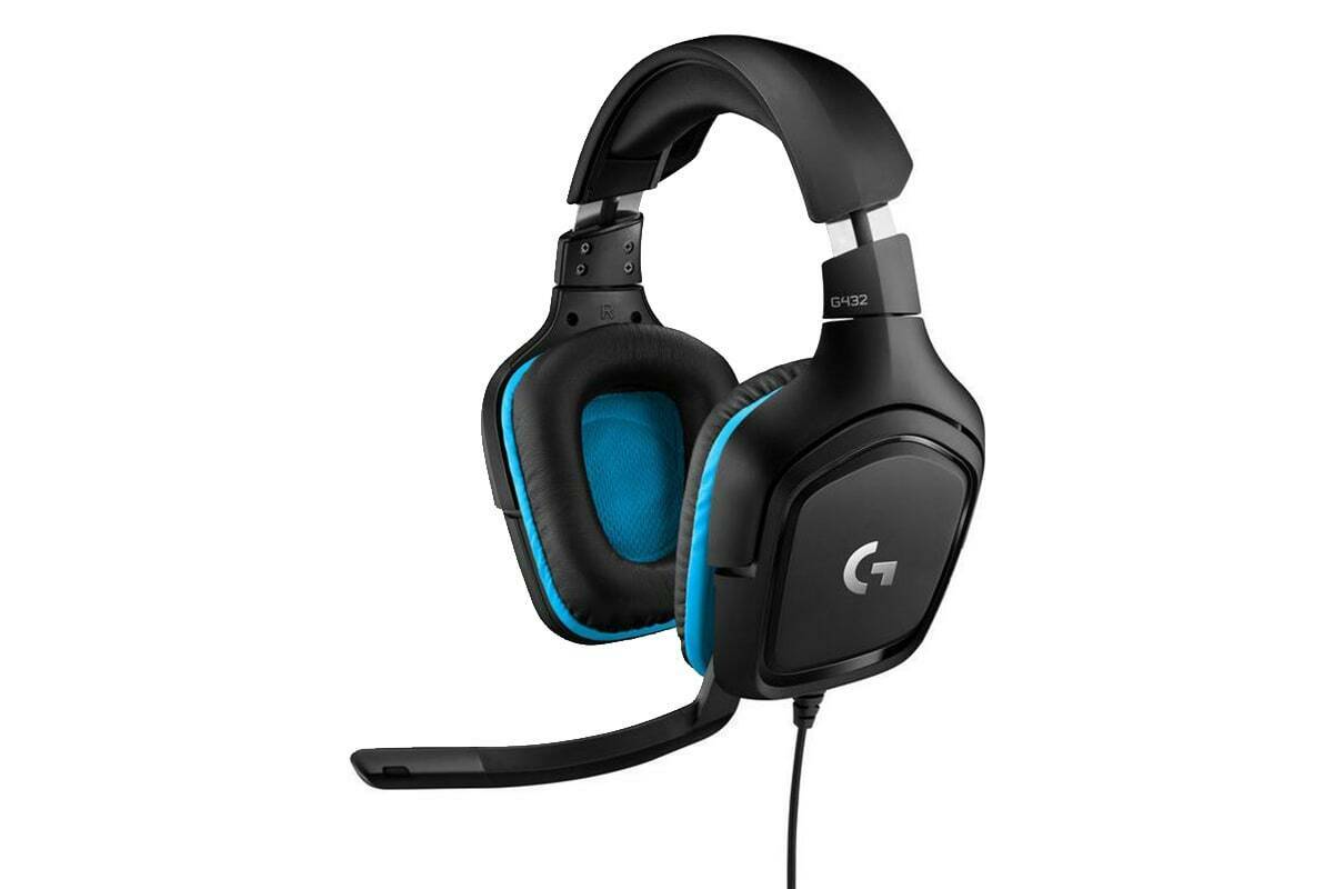 Logitech G432 7.1 SURROUND SOUND GAMING HEADSET