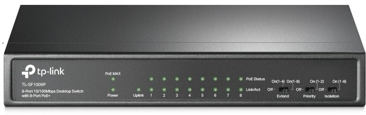 TP-Link SF1009P Ethernet PoE Switch