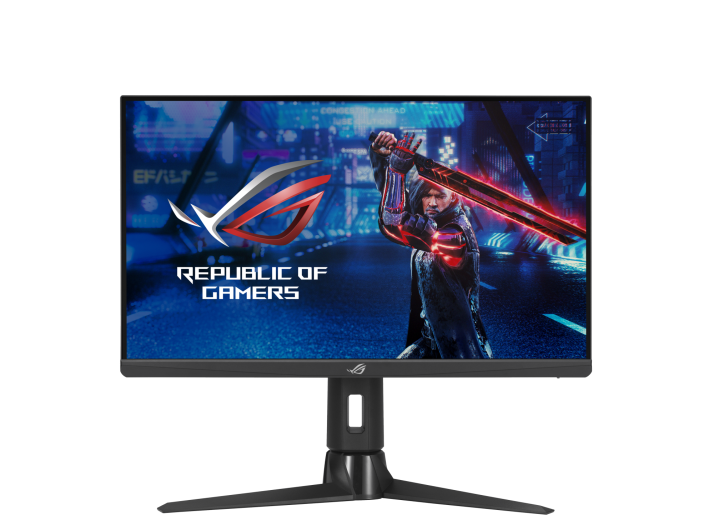 Asus ROG Strix XG259CM Gaming Monitor – 25 inch (24.5 inch viewable) 1920x1080, 240Hz (Above 144Hz), 1ms (GTG), Fast IPS, Extreme Low Motion Blur Sync, USB Type-C, 120% sRGB, G-Sync compatible*, KVM support, tripod socket