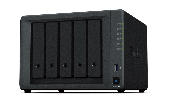 Synology DiskStation® DS1522+ 5 Bays NAS