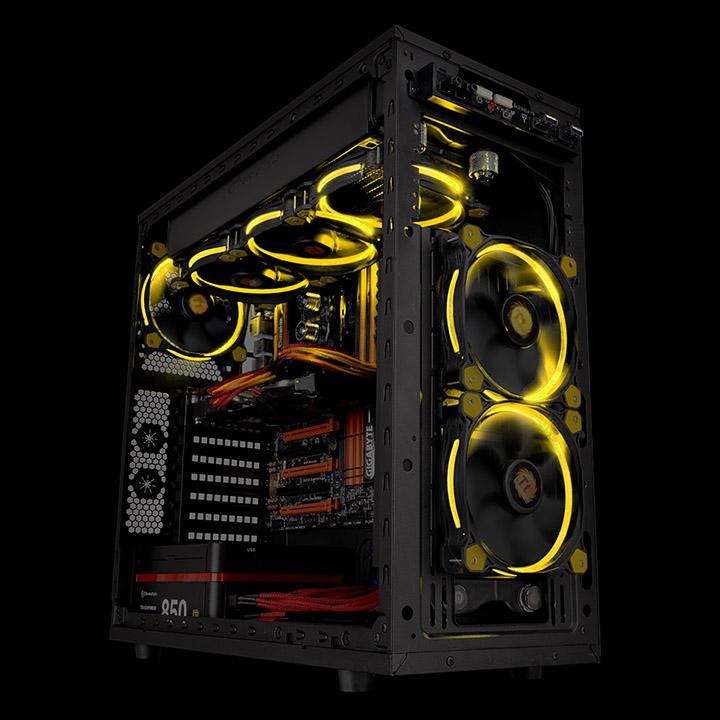 Thermaltake Riing 14 Computer case Fan Yellow