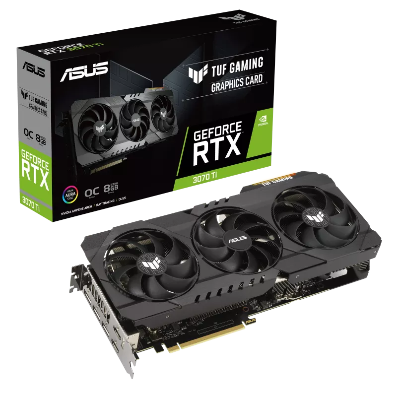 ASUS RTX 3070 Ti TUF-RTX3070TI-O8G-V2-GAMING Graphics Card