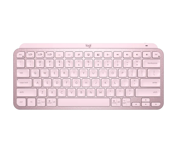 Logitech MX Keys Mini Wireless Illuminated Keyboard - Rose