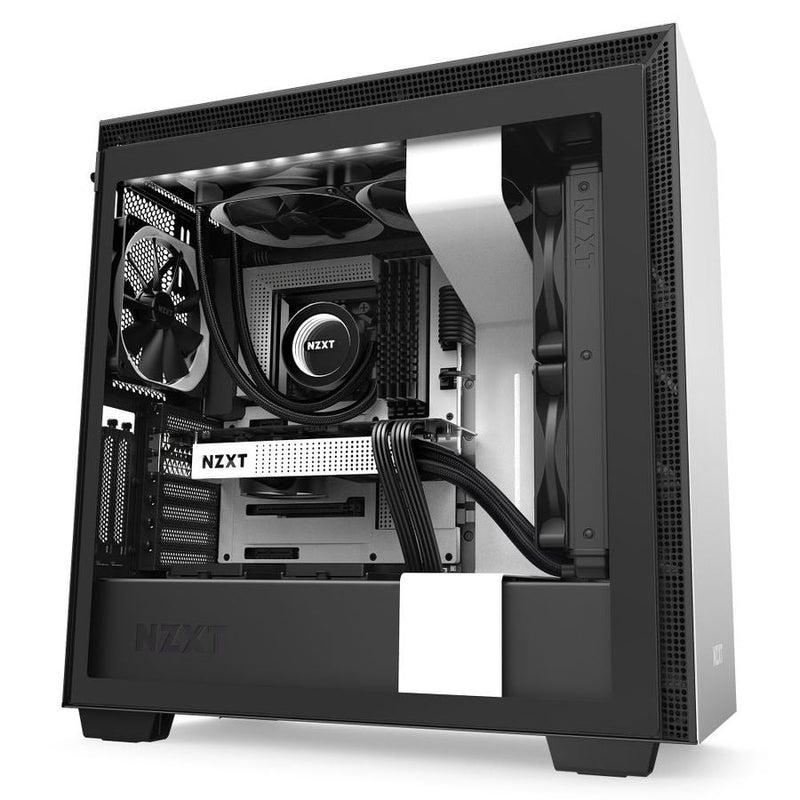 NZXT H710i mid ATX Tower White Case