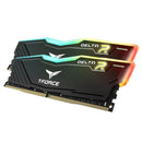 Team T-Force Delta RGB 16GB (2x8GB) 3200MHz CL16 DDR4 Gaming Ram, Black TF3D416G3200HC16CDC01