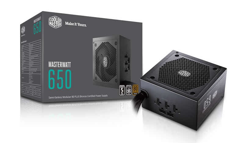 Cooler Master MasterWatt 650 power supply unit 650 W ATX Black MPX-6501-AMAAB-AU