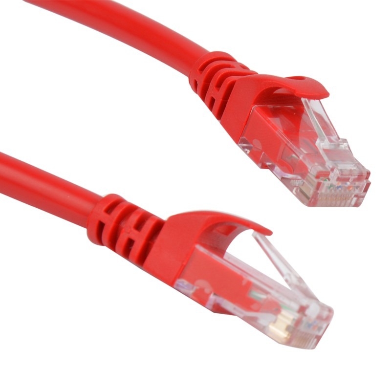 Anyware Cat 6 UTP Ethernet Cable, Snagless - 0.5m (50cm) Red