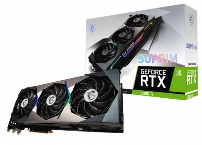 MSI GeForce RTX 3090 Ti SUPRIM X 24G GDDR6X Graphics Card