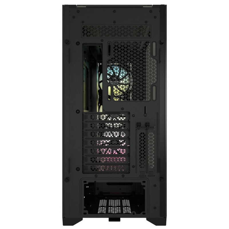 Corsair (CC-9011212-WW) iCUE 5000X RGB Tempered Glass Mid Tower ATX Case - Black