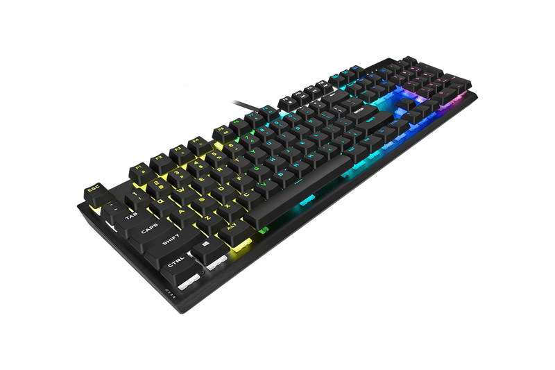 Corsair (CH-910D019-NA) K60 RGB Pro Mechanical Gaming Keyboard - Black, Cherry Viola Switches