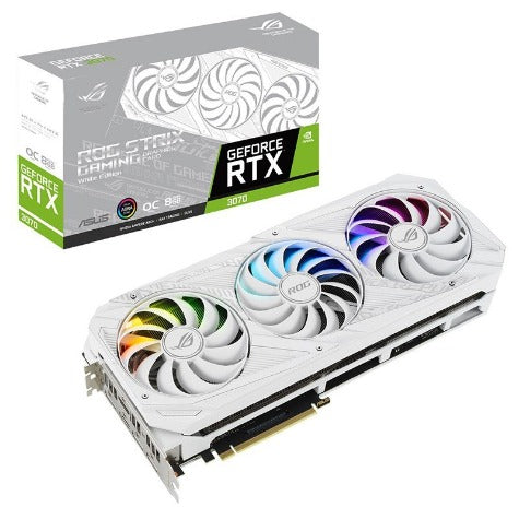 Asus ROG-STRIX-RTX3070-O8G-WHITE-V2 Graphics Card