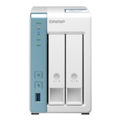 QNAP TS-231P3-2G Tower 2 Bay Diskless NAS