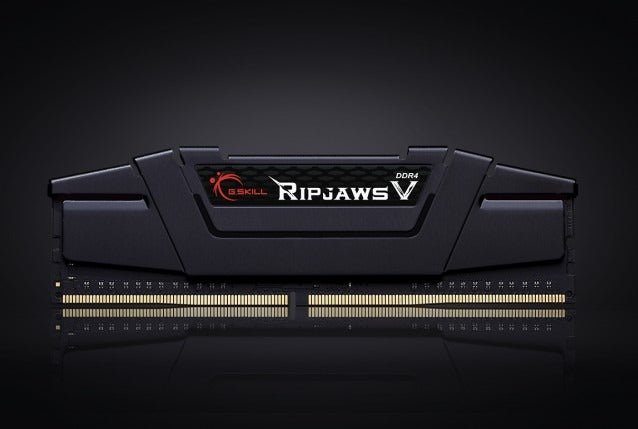 G.SKILL RipjawsV 32GB (2x16GB) DDR4 3200Mhz Desktop Gaming Memory F4-3200C16D-32GVK