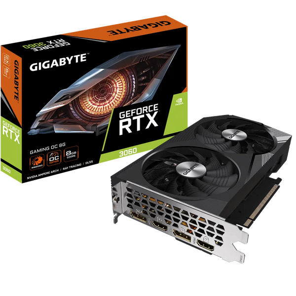 Gigabyte GeForce RTX 3060 OC NVIDIA 8 GB GDDR6