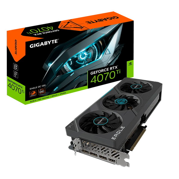 Gigabyte GV-N407TEAGLE OC-12GD 1.0 GRAPHIC CARD