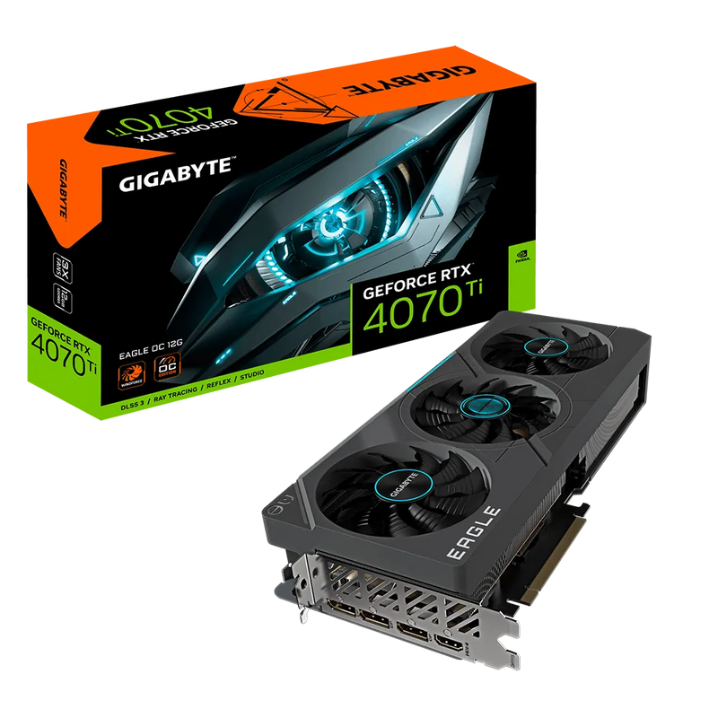 Gigabyte GV-N407TEAGLE OC-12GD 1.0 GRAPHIC CARD