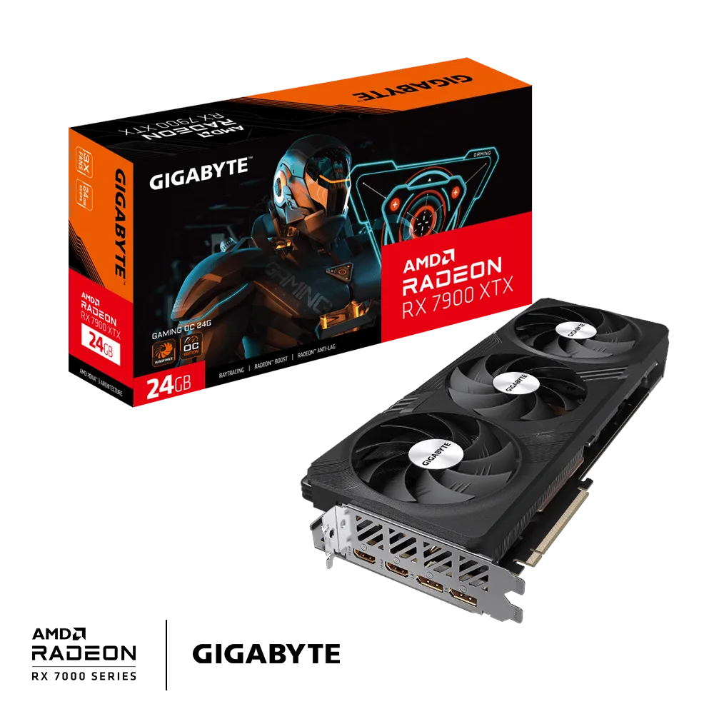 Gigabyte Radeon RX 7900 XTX GAMING OC 24G AMD 24 GB GDDR6