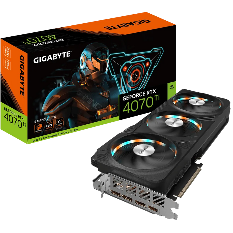Gigabyte GET A BONUS 500GB M.2 NVME SSD WHEN YOU PURCHASE A GIGABYTE RTX 4070 TI GAMING OC 12GD