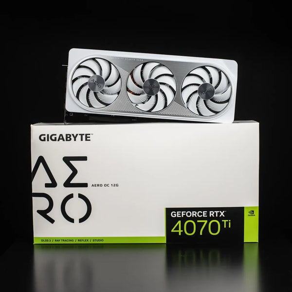 Gigabyte GET A BONUS 500GB M.2 NVME SSD WHEN YOU PURCHASE A GIGABYTE RTX 4070 TI AERO OC 12GD