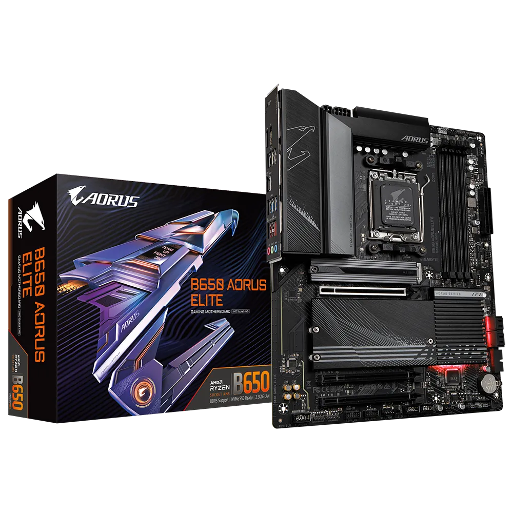 Gigabyte B650 AORUS ELITE (rev. 1.0) AMD B650 Socket AM5 ATX