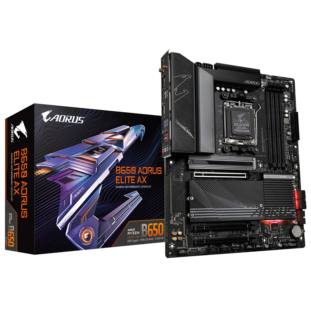 Gigabyte B650 AORUS ELITE AX 1.0 AMD B650 Socket AM5 ATX