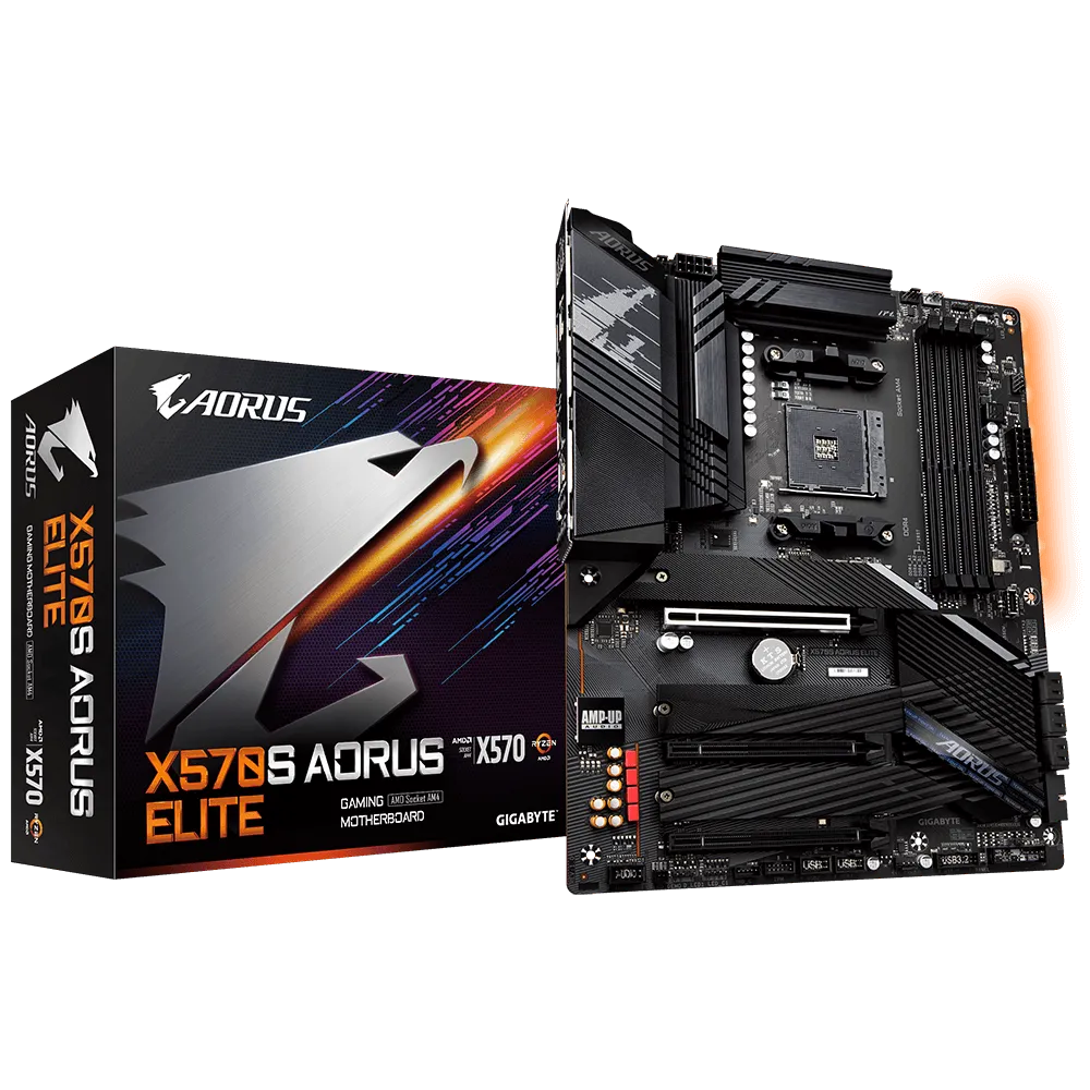 Gigabyte X570S AORUS ELITE motherboard AMD X570 Socket AM4 ATX