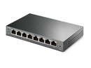 TP-LINK TL-SG108PE 8-Port Gigabit Easy Smart Switch with 4-Port PoE+
