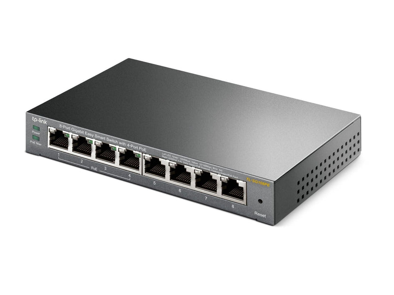 TP-LINK TL-SG108PE network switch Unmanaged Gigabit Ethernet (10/100/1000) Power over Ethernet (PoE)