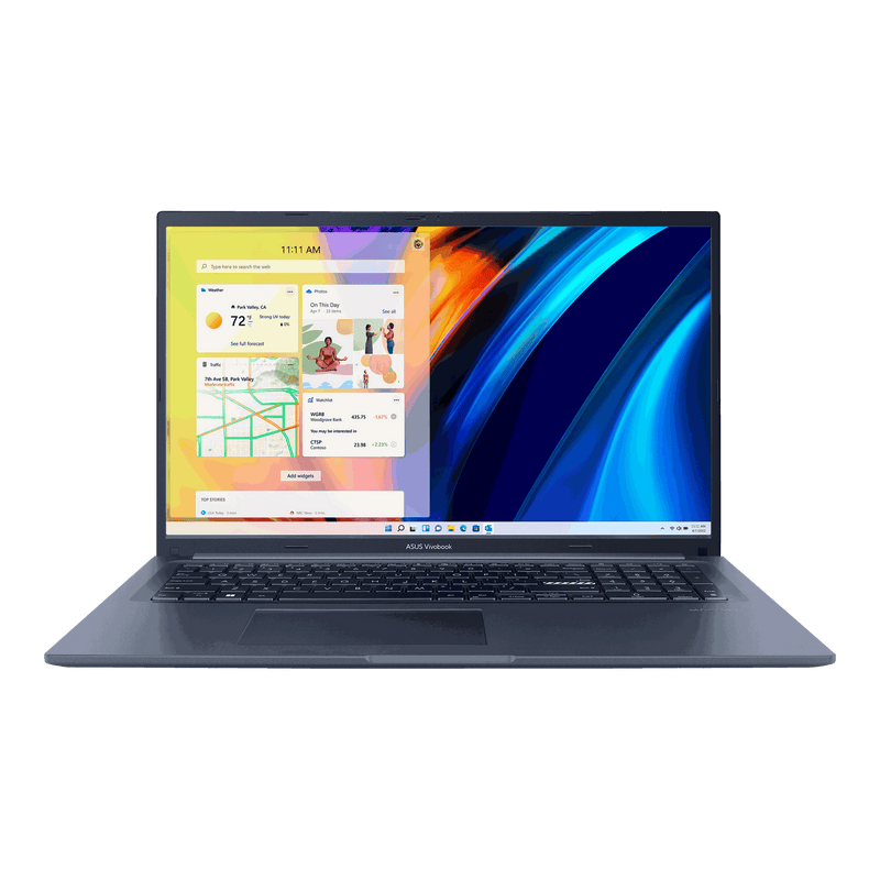 Asus X1702ZA-BX122W Vivobook 17 Laptop. i5-1235U/8/256/17" HD+ /Win11 (Sliver)