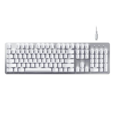 Razer Pro Type Wireless LED Mechanical Keyboard - White, Orange Switches