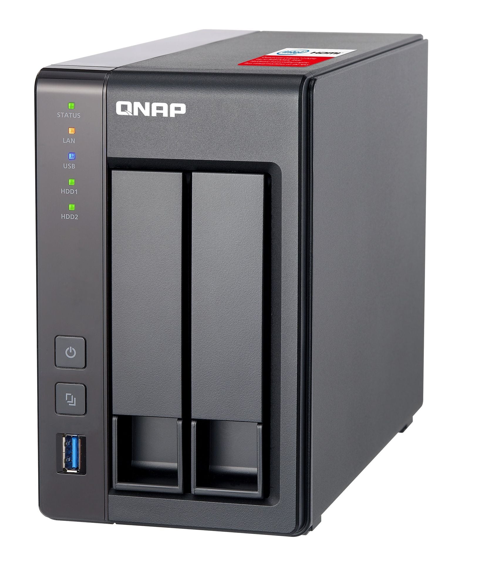 QNAP TS-251+ Ethernet LAN Tower Grey NAS