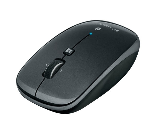 Logitech M557 mice Bluetooth Optical 1000 DPI Black,Grey