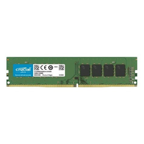 Crucial 16GB (1x16GB) DDR4 UDIMM 3200MHz CL22 1.2V Unbuffered Desktop Memory RAM