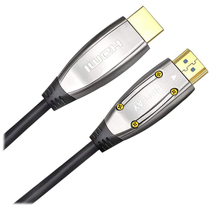 Cruxtec HDMI 2.1 8K Ultra-HD (UHD) Optical fiber Male to Male Cable 20m