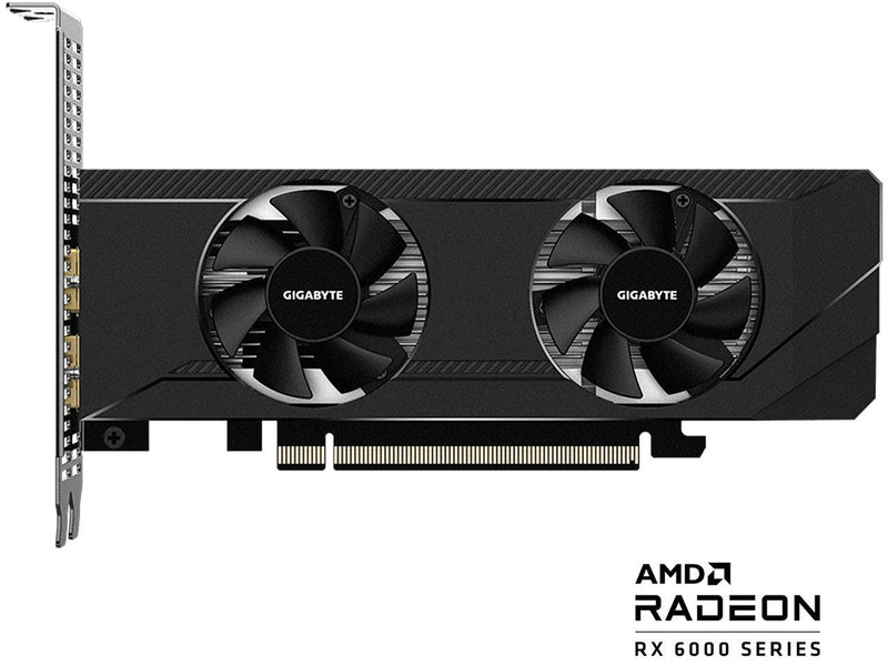 Gigabyte GV-R64D6-4GL Radeon RX 6400 D6 LOW PROFILE 4G Gaming Graphics card