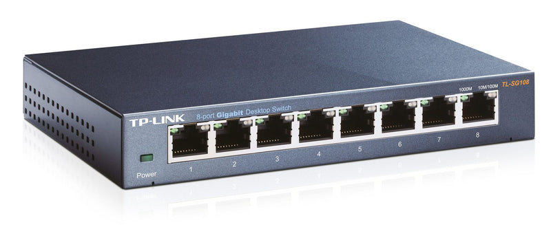 TP-LINK TL-SG108 network switch Unmanaged Black